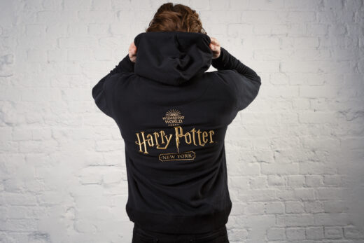 Harry Potter Always Jersey con Capucha Mujer Negro M